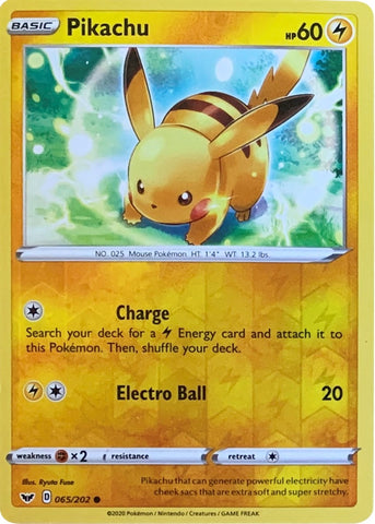 Pikachu - 065/202 (Reverse Cosmos Holo) (065/202) (Miscellaneous Cards & Products)