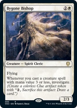 Image for Bygone Bishop (80) [Commander: Innistrad: Crimson Vow]