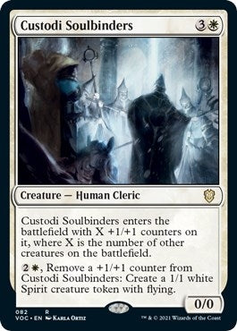 Image for Custodi Soulbinders (82) [Commander: Innistrad: Crimson Vow]