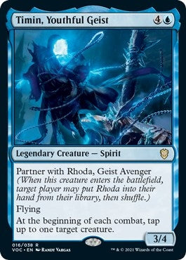 Image for Timin, Youthful Geist (16) [Commander: Innistrad: Crimson Vow]
