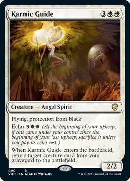Image for Karmic Guide (90) [Commander: Innistrad: Crimson Vow]