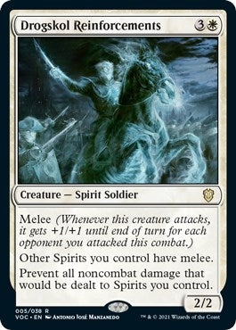 Image for Drogskol Reinforcements (5) [Commander: Innistrad: Crimson Vow]
