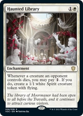 Image for Haunted Library (6) [Commander: Innistrad: Crimson Vow]