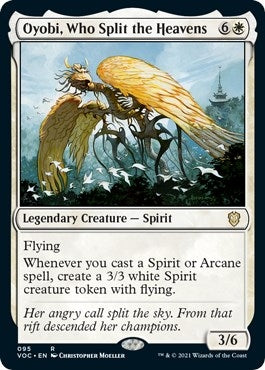 Image for Oyobi, Who Split the Heavens (95) [Commander: Innistrad: Crimson Vow]