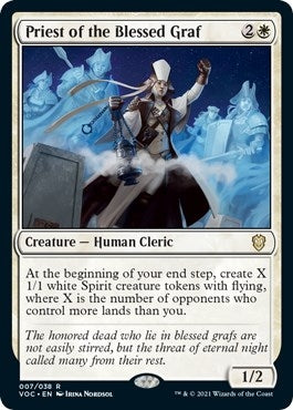 Image for Priest of the Blessed Graf (7) [Commander: Innistrad: Crimson Vow]