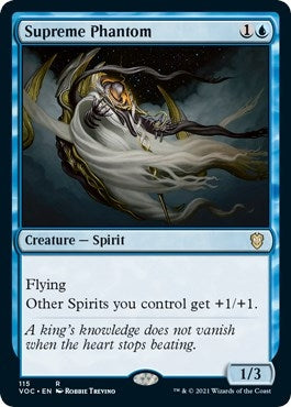 Image for Supreme Phantom (115) [Commander: Innistrad: Crimson Vow]