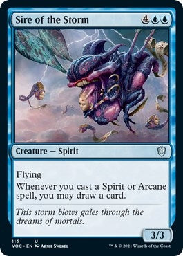 Image for Sire of the Storm (113) [Commander: Innistrad: Crimson Vow]