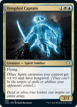 Image for Drogskol Captain (154) [Commander: Innistrad: Crimson Vow]