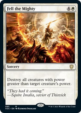 Image for Fell the Mighty (85) [Commander: Innistrad: Crimson Vow]