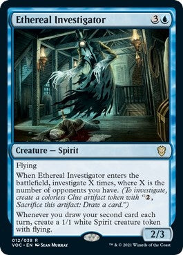 Image for Ethereal Investigator (12) [Commander: Innistrad: Crimson Vow]