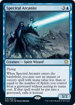 Image for Spectral Arcanist (15) [Commander: Innistrad: Crimson Vow]