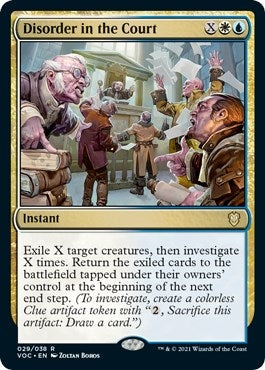 Image for Disorder in the Court (29) [Commander: Innistrad: Crimson Vow]