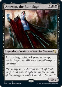 Image for Anowon, the Ruin Sage (118) [Commander: Innistrad: Crimson Vow]