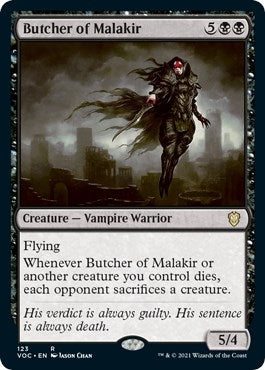 Image for Butcher of Malakir (123) [Commander: Innistrad: Crimson Vow]