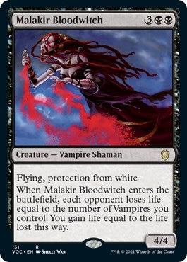Image for Malakir Bloodwitch (131) [Commander: Innistrad: Crimson Vow]
