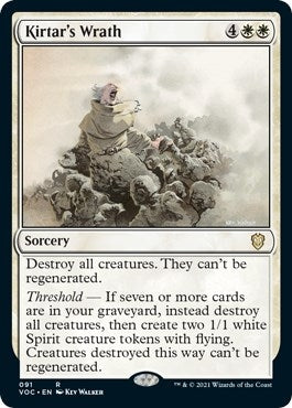 Image for Kirtar's Wrath (91) [Commander: Innistrad: Crimson Vow]