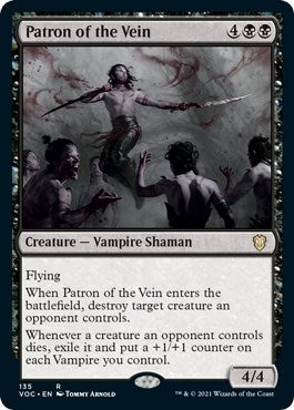 Image for Patron of the Vein (135) [Commander: Innistrad: Crimson Vow]