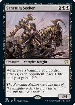Image for Sanctum Seeker (136) [Commander: Innistrad: Crimson Vow]