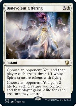 Image for Benevolent Offering (78) [Commander: Innistrad: Crimson Vow]