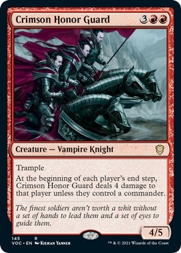 Image for Crimson Honor Guard (145) [Commander: Innistrad: Crimson Vow]