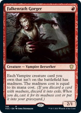 Image for Falkenrath Gorger (146) [Commander: Innistrad: Crimson Vow]