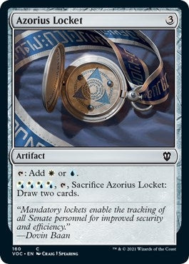 Image for Azorius Locket (160) [Commander: Innistrad: Crimson Vow]