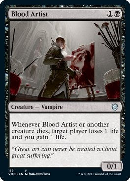 Image for Blood Artist (119) [Commander: Innistrad: Crimson Vow]