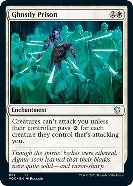 Image for Ghostly Prison (87) [Commander: Innistrad: Crimson Vow]
