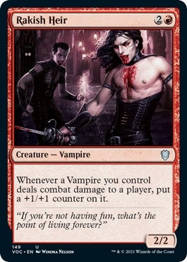 Image for Rakish Heir (149) [Commander: Innistrad: Crimson Vow]