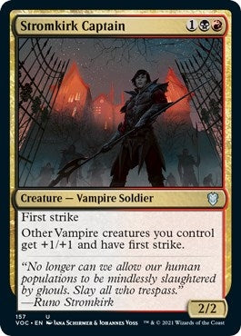 Image for Stromkirk Captain (157) [Commander: Innistrad: Crimson Vow]