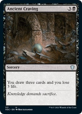 Image for Ancient Craving (117) [Commander: Innistrad: Crimson Vow]