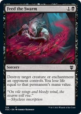 Image for Feed the Swarm (129) [Commander: Innistrad: Crimson Vow]