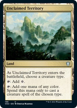 Image for Unclaimed Territory (188) [Commander: Innistrad: Crimson Vow]