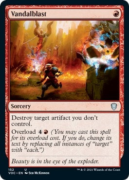 Image for Vandalblast (152) [Commander: Innistrad: Crimson Vow]