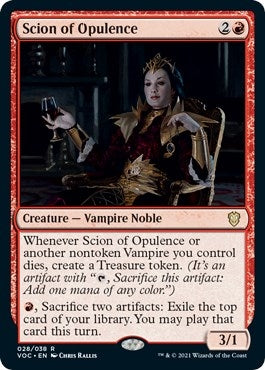 Image for Scion of Opulence (28) [Commander: Innistrad: Crimson Vow]