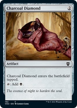 Image for Charcoal Diamond (162) [Commander: Innistrad: Crimson Vow]