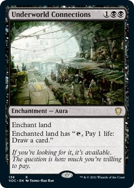 Image for Underworld Connections (138) [Commander: Innistrad: Crimson Vow]