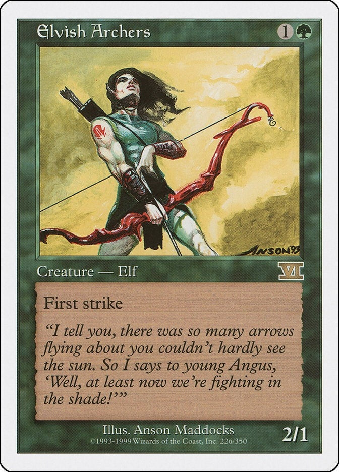 Image for Elvish Archers (226) [Classic Sixth Edition]