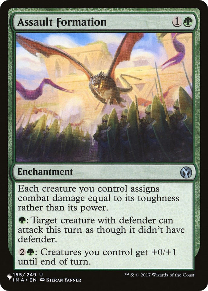 Image for Assault Formation (155) [The List Reprints]