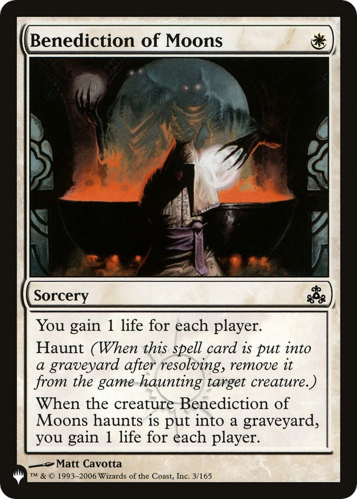 Image for Benediction of Moons (3) [The List Reprints]