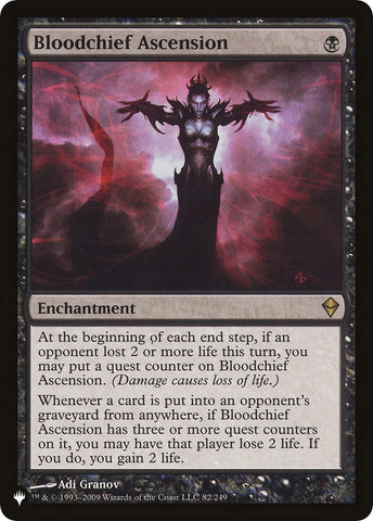 Image for Bloodchief Ascension (82) [The List Reprints]