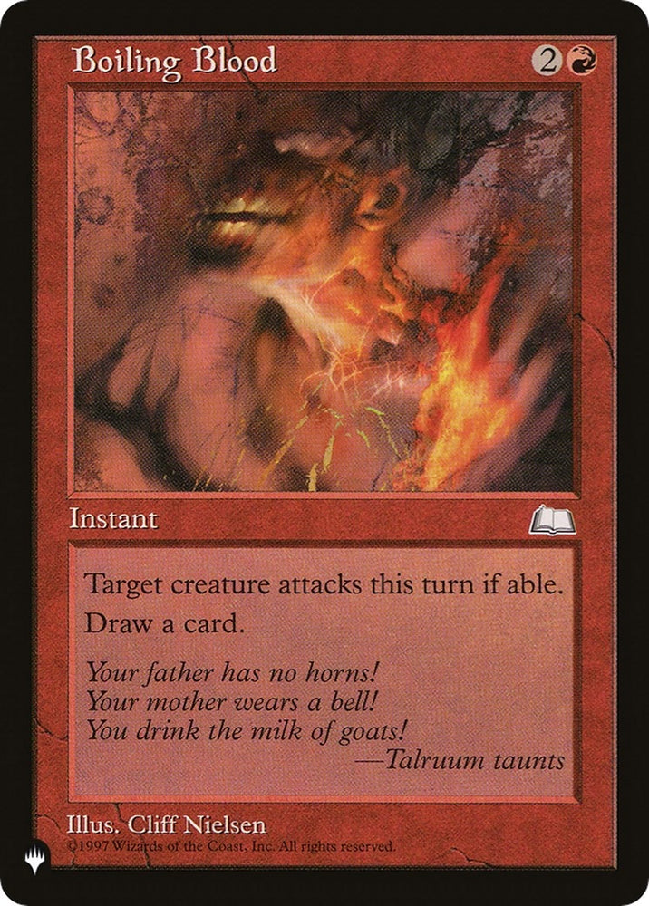 Image for Boiling Blood [The List Reprints]