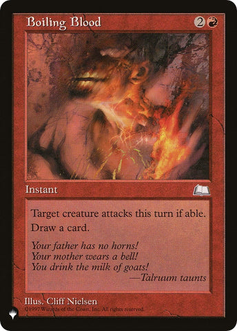 Image for Boiling Blood [The List Reprints]