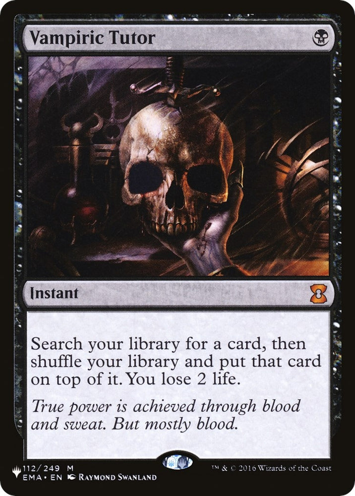 Image for Vampiric Tutor (112) [The List Reprints]