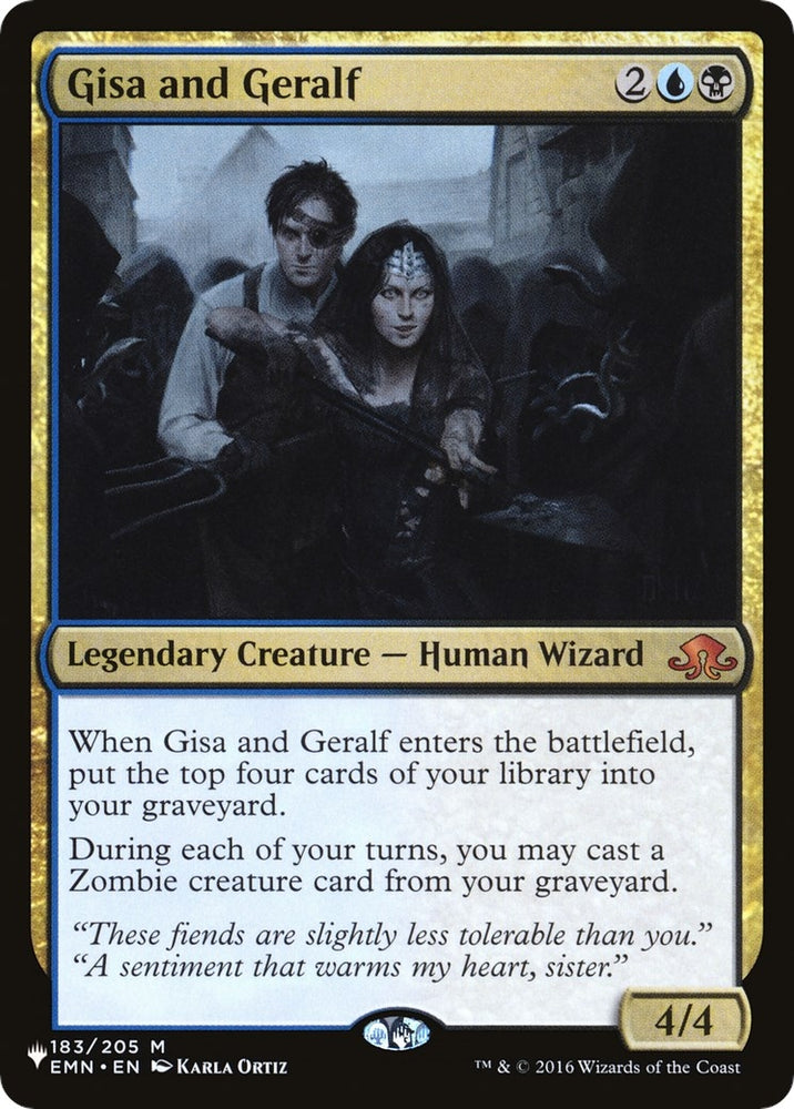 Image for Gisa and Geralf (183) [The List Reprints]