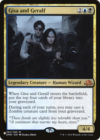 Image for Gisa and Geralf (183) [The List Reprints]