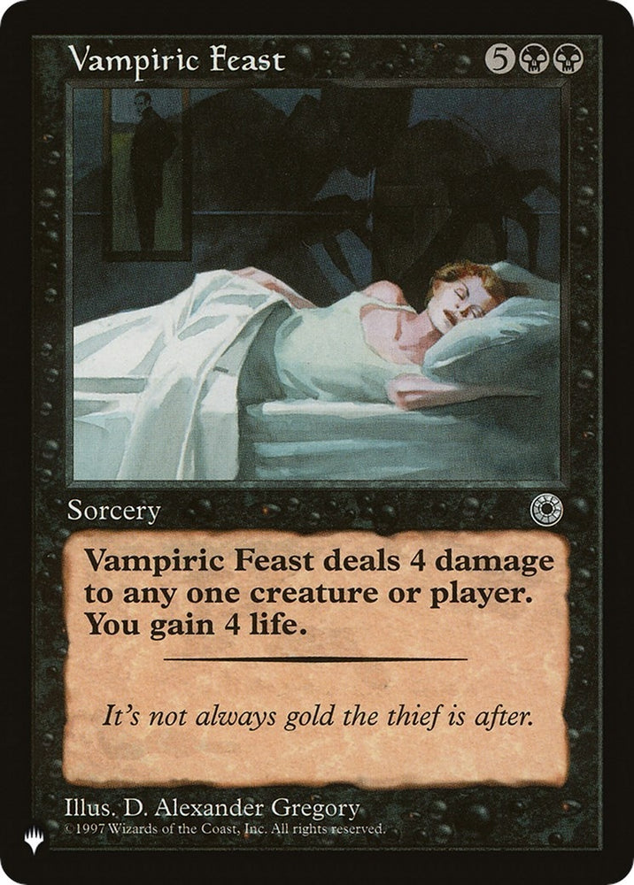 Image for Vampiric Feast (114) [The List Reprints]