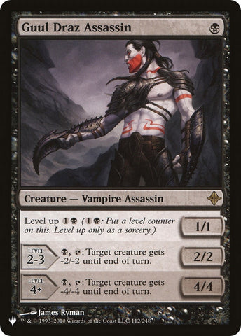 Image for Guul Draz Assassin (112) [The List Reprints]