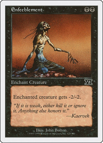 Image for Enfeeblement (125) [Classic Sixth Edition]