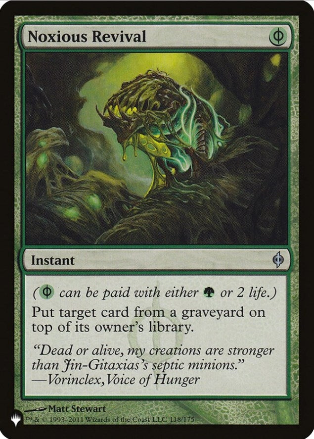 Image for Noxious Revival (118) [The List Reprints]